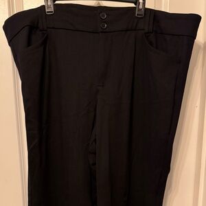 Studio by Torrid black trouser A-line flare pants – size 28R